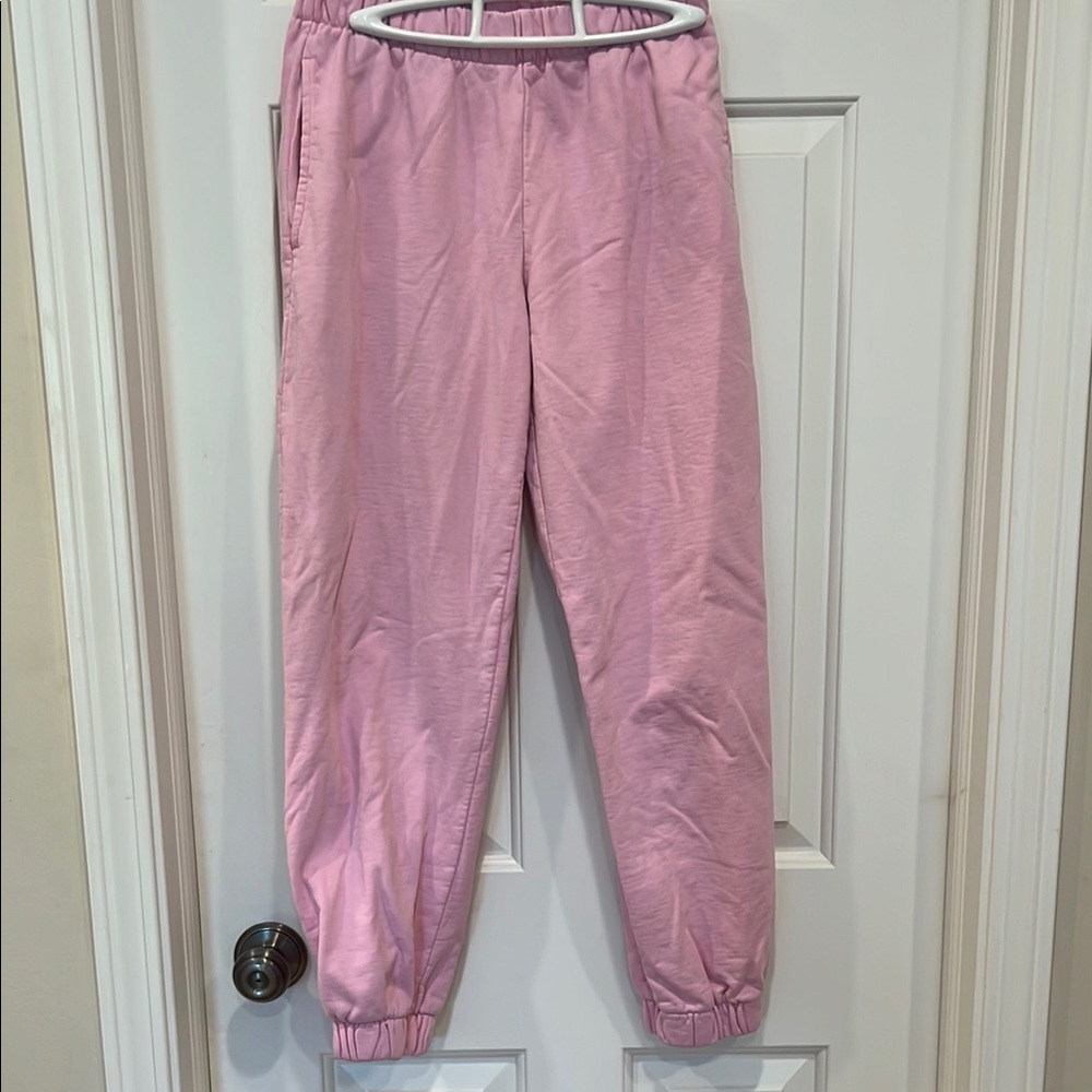 Pink Jogger Pants